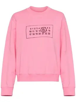 MM6 Maison Margiela: Хлопковый свитшот 