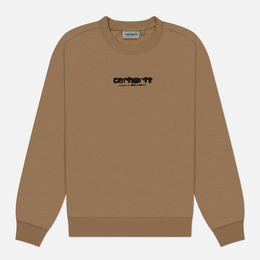 Carhartt WIP: Бежевая толстовка 