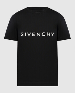 Givenchy: Чёрная футболка 