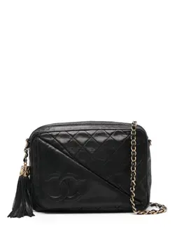 CHANEL Pre-Owned: Чёрная сумка 