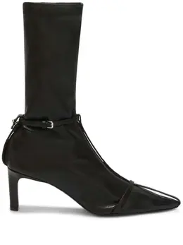 Jil Sander: Чёрные ботинки 