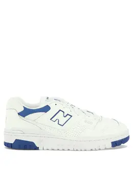 New Balance: Голубые кроссовки  550