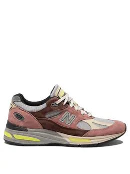 New Balance: Розовые кроссовки 