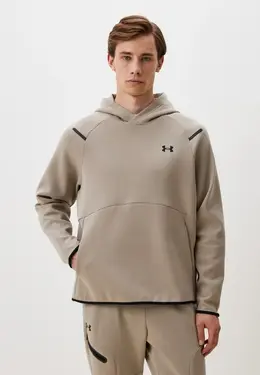 Under Armour: Бежевая толстовка 