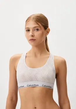 Calvin Klein Underwear: Фиолетовый бюстгальтер 