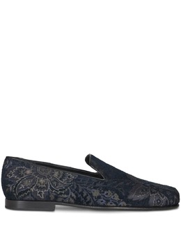 ETRO: Синие туфли 