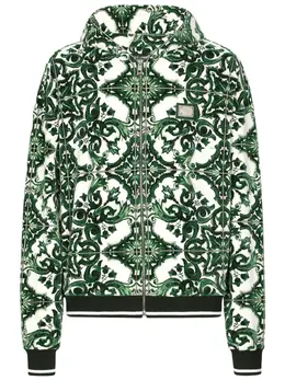 Dolce & Gabbana: Толстовка  Majolica с принтом