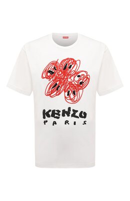 Kenzo: Хлопковая футболка 