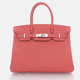 Hermes: Розовая сумка  Birkin 30