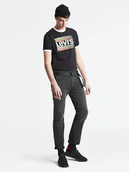 Levi's: Чёрные джинсы  501 Original