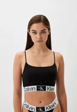 Calvin Klein: Чёрный бюстгальтер 