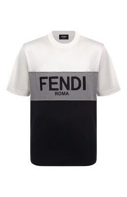 Fendi: Прямая футболка 