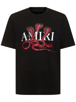 AMIRI: Чёрная футболка 