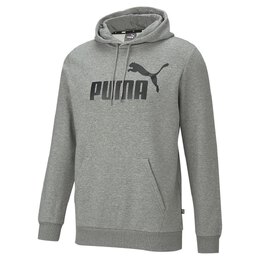 PUMA: Серая толстовка  Essentials