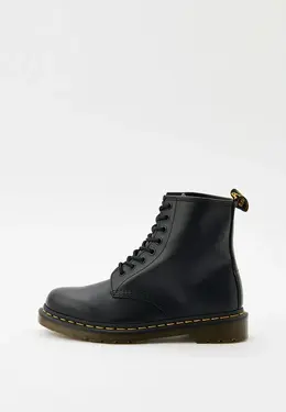 Dr. Martens: Чёрные ботинки 