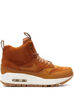 Nike: Коричневые кроссовки  Air Max 1