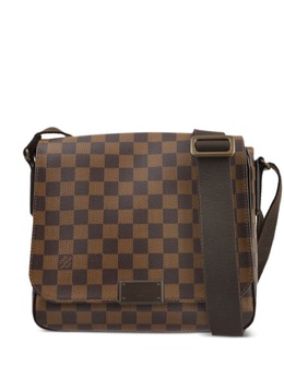 Louis Vuitton Pre-Owned: Коричневая сумка через плечо