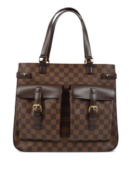 Louis Vuitton Pre-Owned: Коричневая сумка-шоппер 