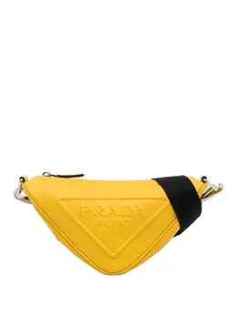 Prada Pre-Owned: Жёлтая сумка через плечо 