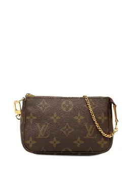 Louis Vuitton Pre-Owned: Коричневая сумка 