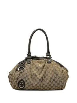 Gucci Pre-Owned: Коричневая сумка 