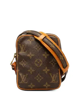 Louis Vuitton Pre-Owned: Коричневая сумка через плечо