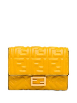 Fendi Pre-Owned: Жёлтый кошелёк