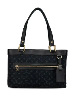 Louis Vuitton Pre-Owned: Голубая сумка