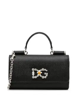 Dolce & Gabbana Pre-Owned: Чёрный кошелёк