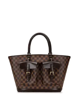 Louis Vuitton Pre-Owned: Коричневая сумка-шоппер 