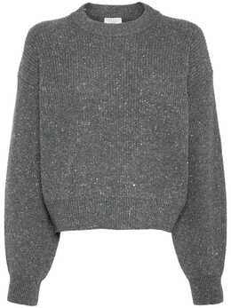 Brunello Cucinelli: Свитер с блёстками 