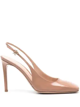 Gianvito Rossi: Светлые туфли 