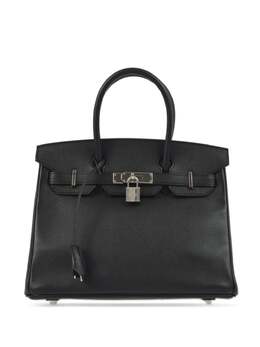 Hermès Pre-Owned: Чёрная сумка 