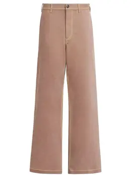 Marni: Бежевые брюки 