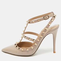 Valentino: Розовые туфли  Rockstud