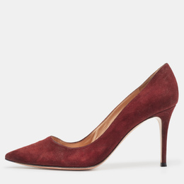 Gianvito Rossi: Бордовые туфли  Gianvito 105