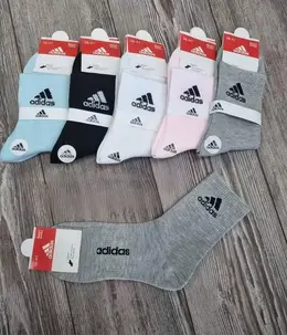 Adidas: Белые носки 