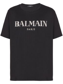 Balmain: Хлопковая футболка 