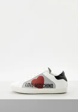 Love Moschino: Белые кеды 