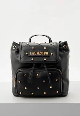 Love Moschino: Чёрный рюкзак 