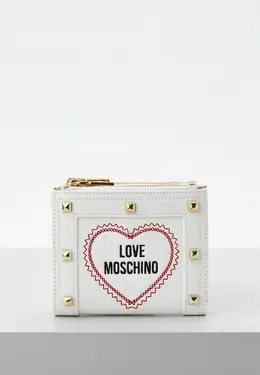 Love Moschino: Белый кошелёк 