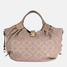 Louis Vuitton: Коричневая сумка 