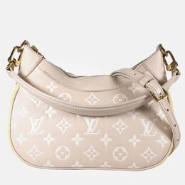 Louis Vuitton: Бежевая сумка 