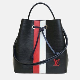 Louis Vuitton: Чёрная сумка  Épi