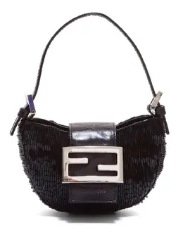 Fendi Pre-Owned: Чёрная сумка 