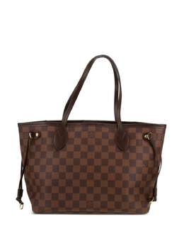 Louis Vuitton Pre-Owned: Коричневая сумка-шоппер