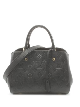 Louis Vuitton Pre-Owned: Чёрная сумка