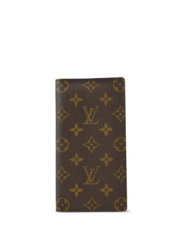 Louis Vuitton Pre-Owned: Коричневый картхолдер