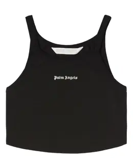 Palm Angels: Чёрный топ 