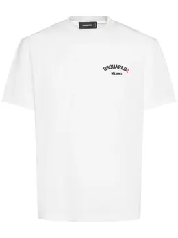 DSQUARED2: Белая футболка 